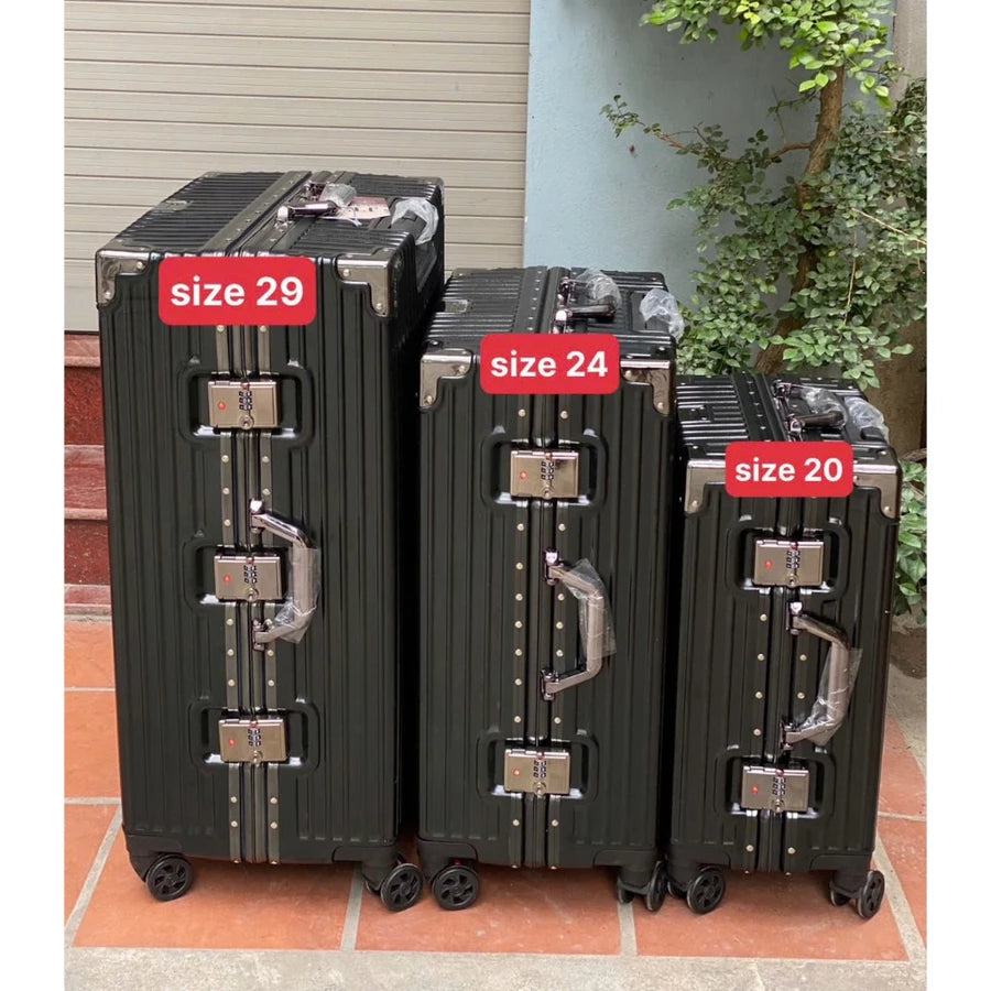 Nomox Vault  Aluminum Check In Luggage