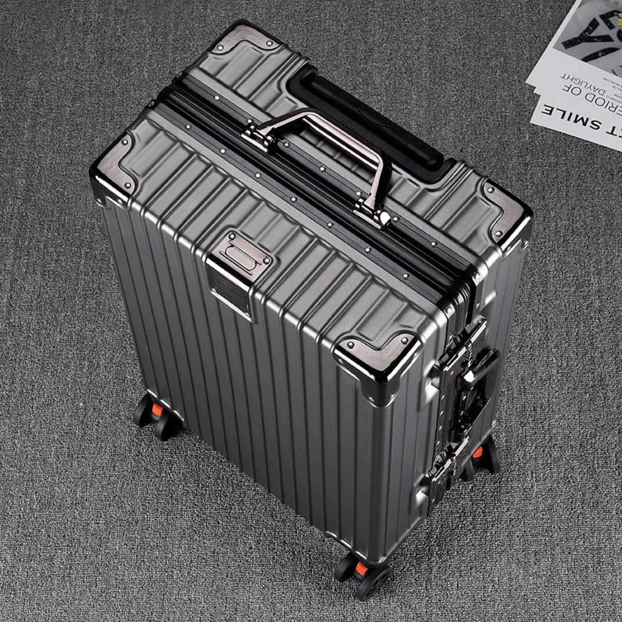 Nomox Vault  Aluminum Check In Luggage