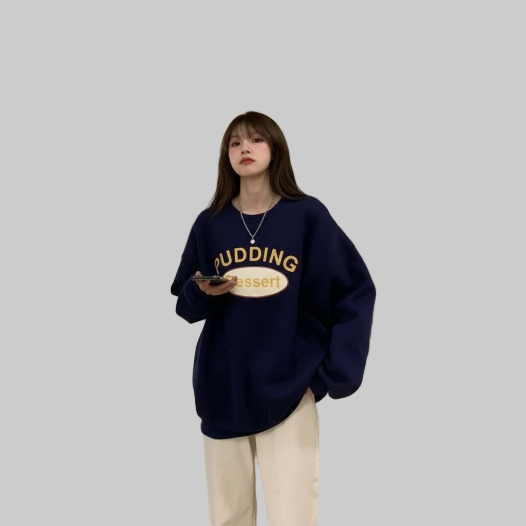 Oversized Pudding Sweatshirt