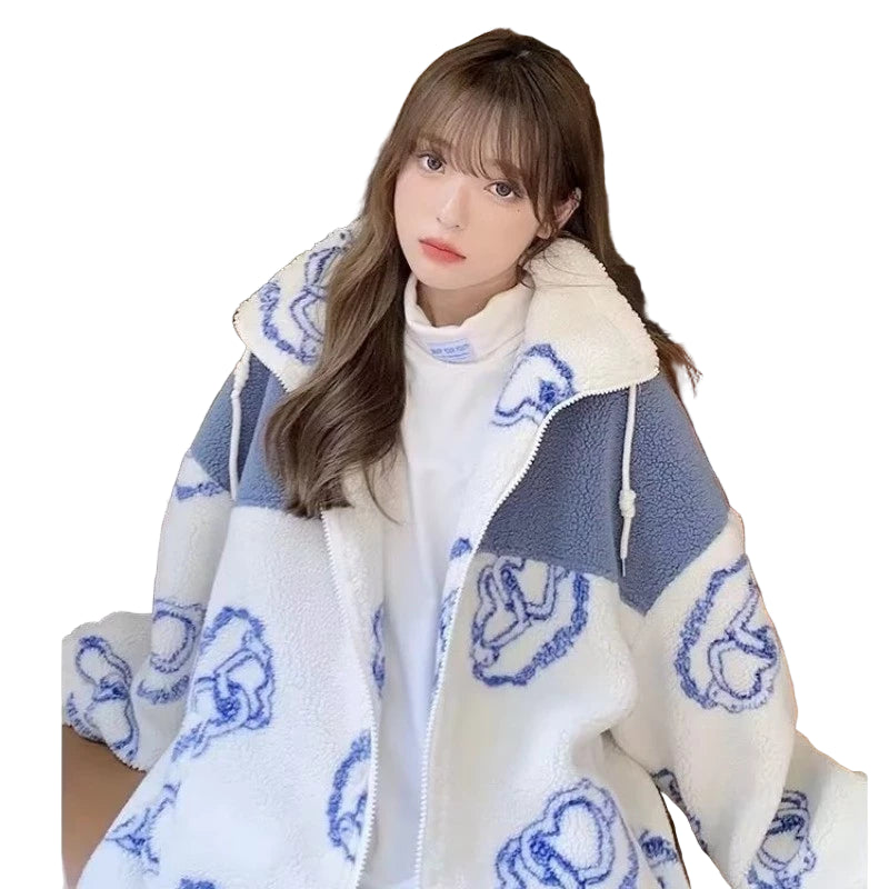 Lamb Wool Fleece Jacket