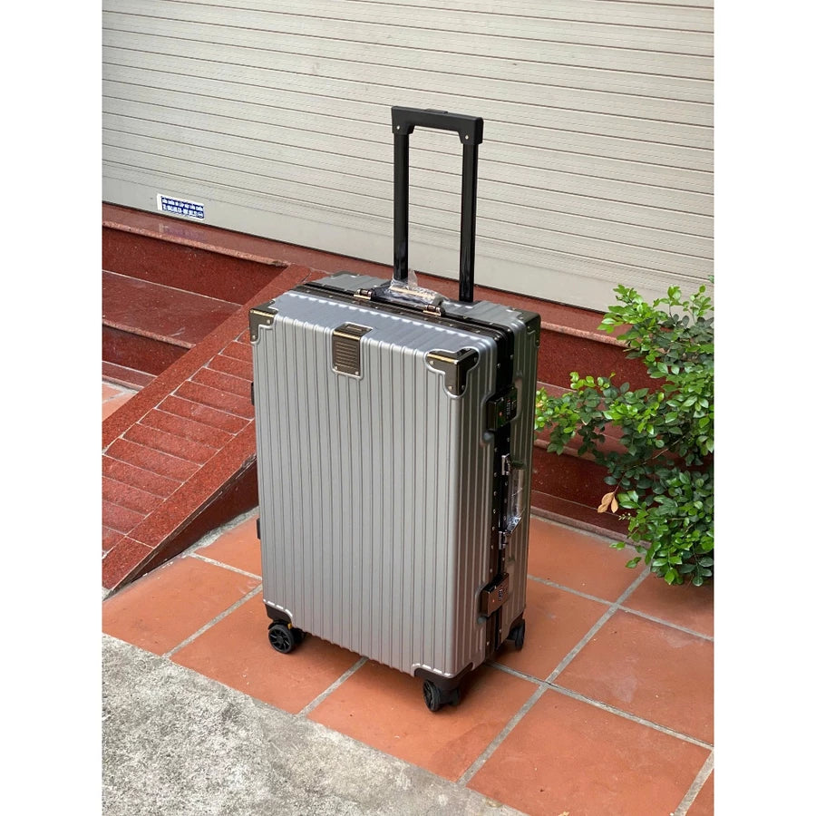 Nomox Vault  Aluminum Check In Luggage