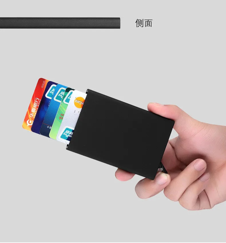Minimalist Anti Theft Card Holder