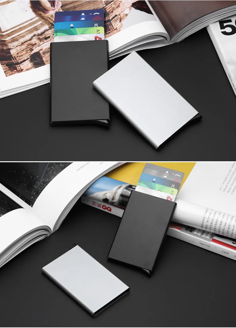 Minimalist Anti Theft Card Holder