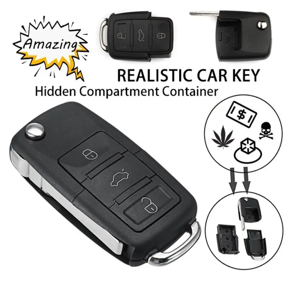 Mini Car Key Safe  Hidden Compartment