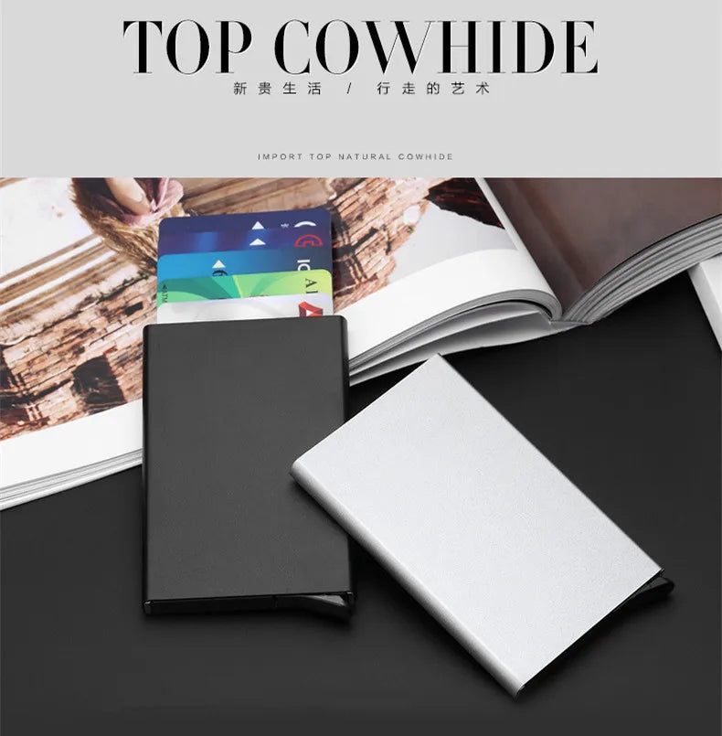 Minimalist Anti Theft Card Holder