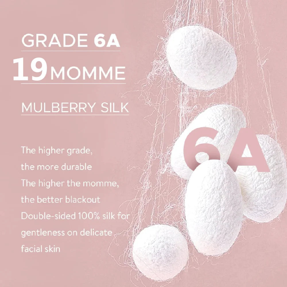 3PCS Mulberry Silk Hair Scrunchies