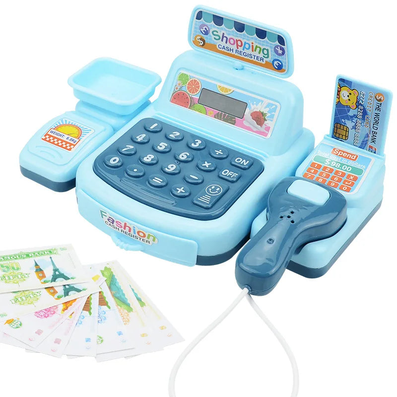 Interactive Cashier Toy Register Play Set