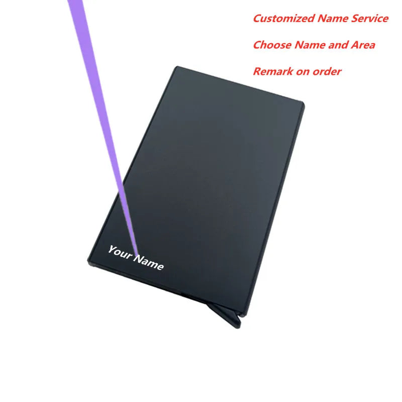 Minimalist Anti Theft Card Holder