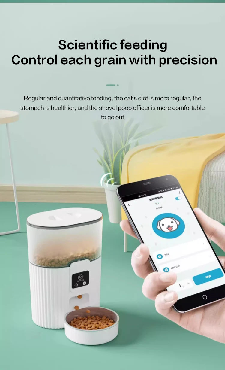 Smart WiFi Automatic Pet Feeder