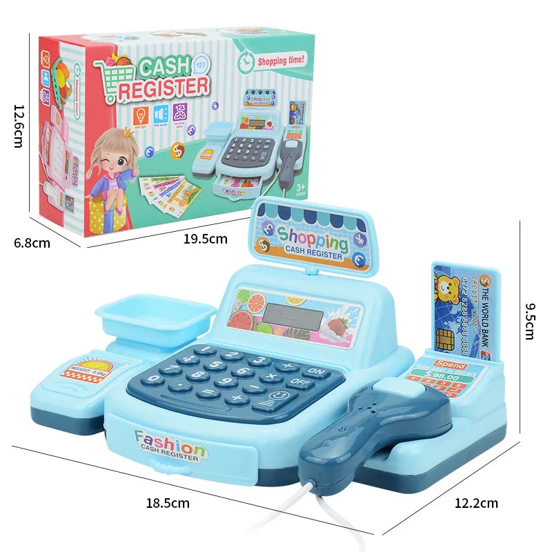 Interactive Cashier Toy Register Play Set