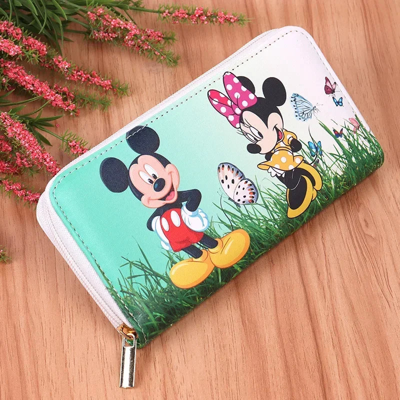 Disney Mickey Mouse PU Leather Wallet for Women