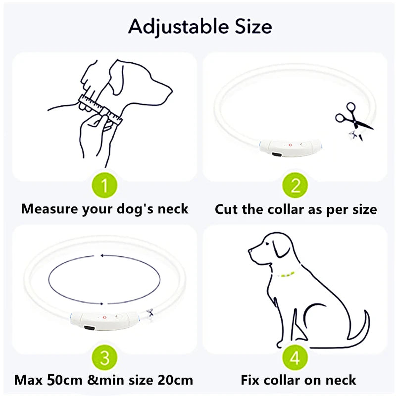 Luminous LED Dog Collar