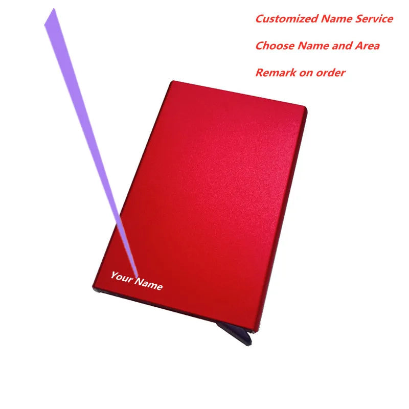 Minimalist Anti Theft Card Holder