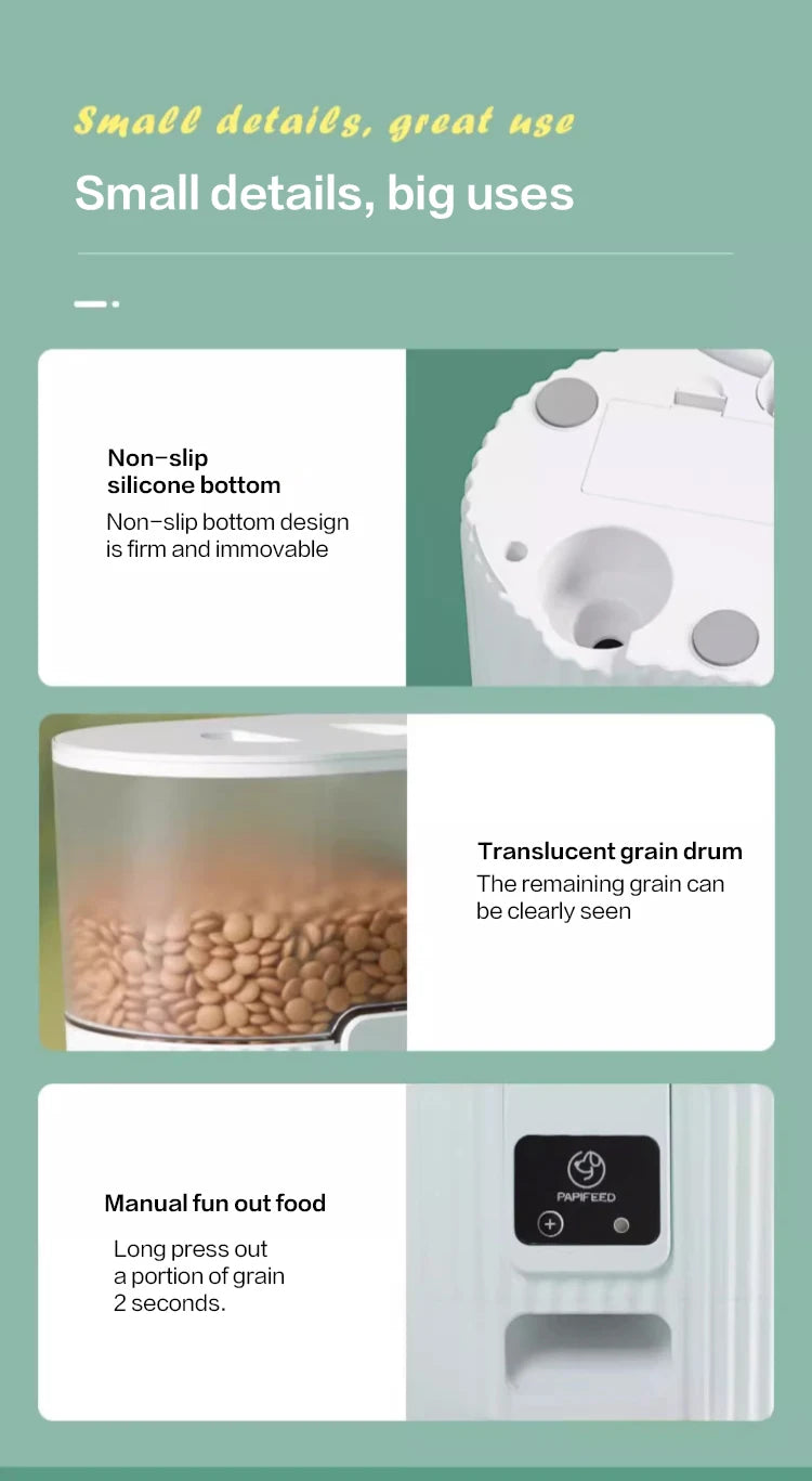 Smart WiFi Automatic Pet Feeder