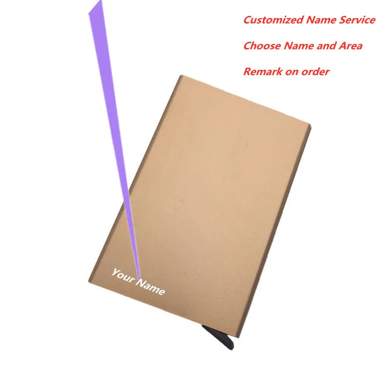 Minimalist Anti Theft Card Holder