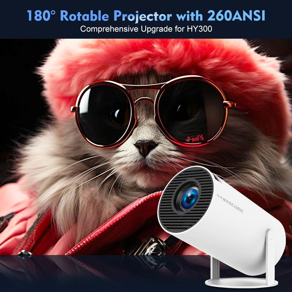 Magcubic HY300 Pro 4K Projector