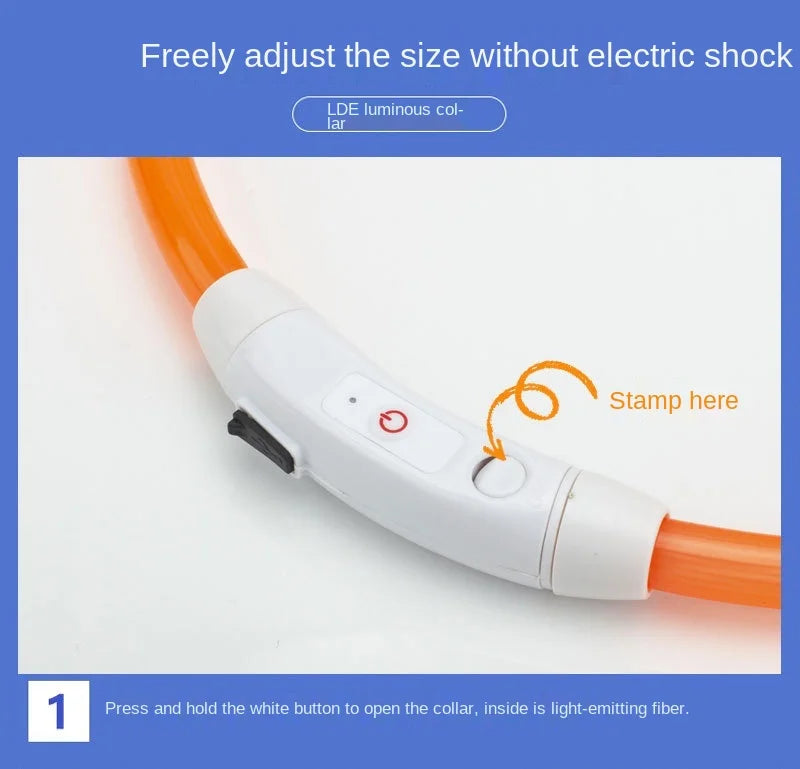 Luminous LED Dog Collar