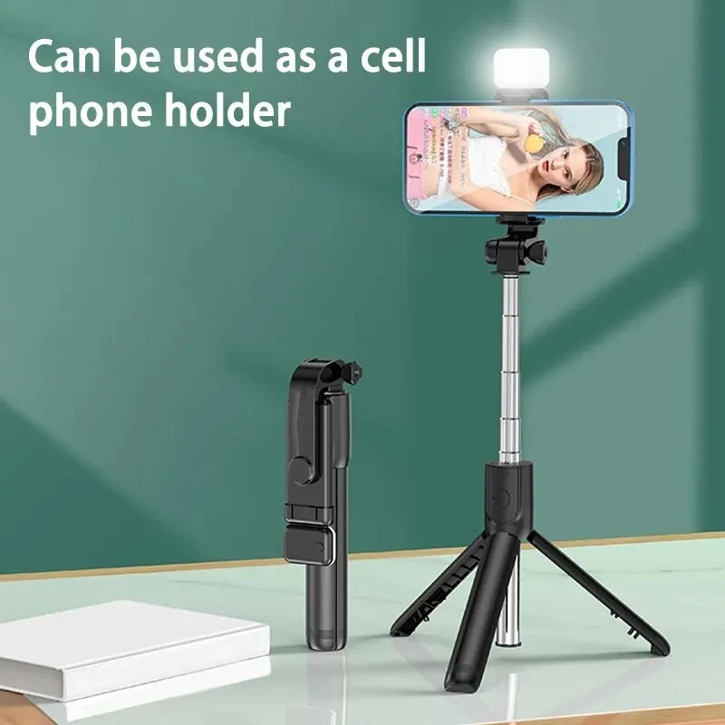 Monopod Remote Shutter with Fill Light