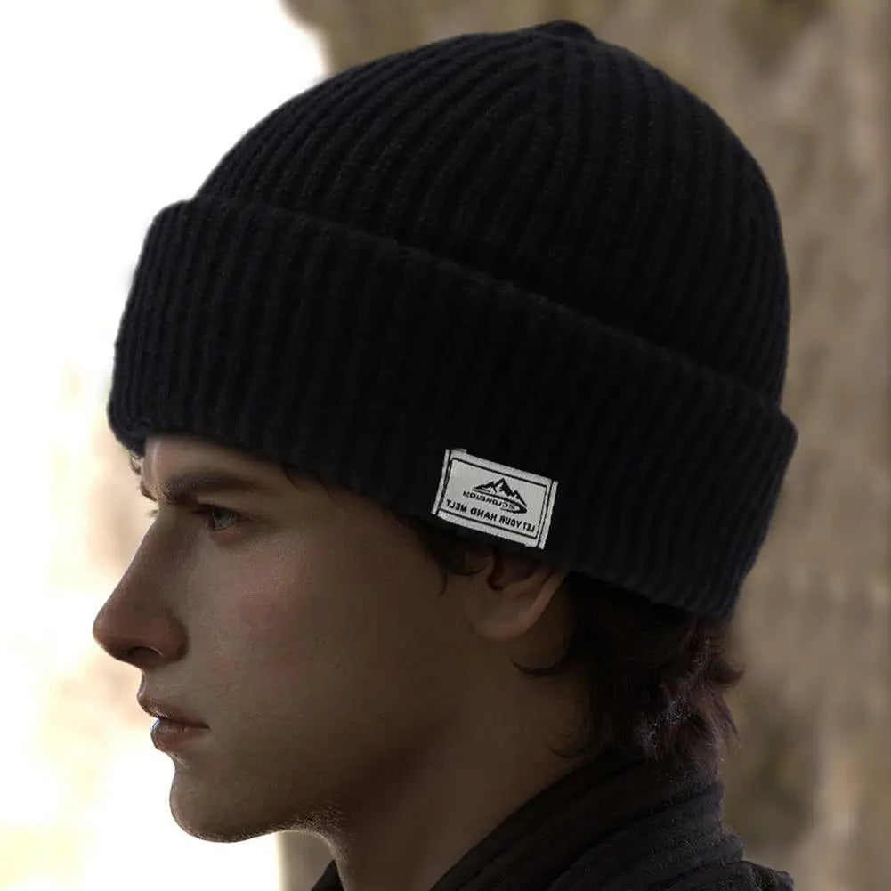 2 In 1 Mask Beanies Men Winter Balaclava Hat