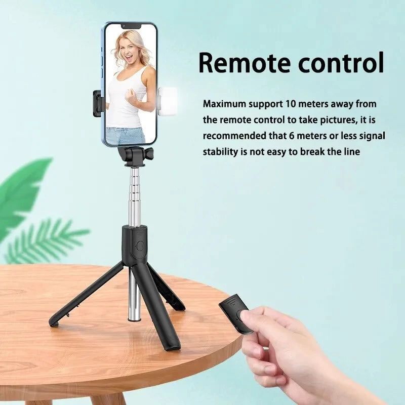 Monopod Remote Shutter with Fill Light
