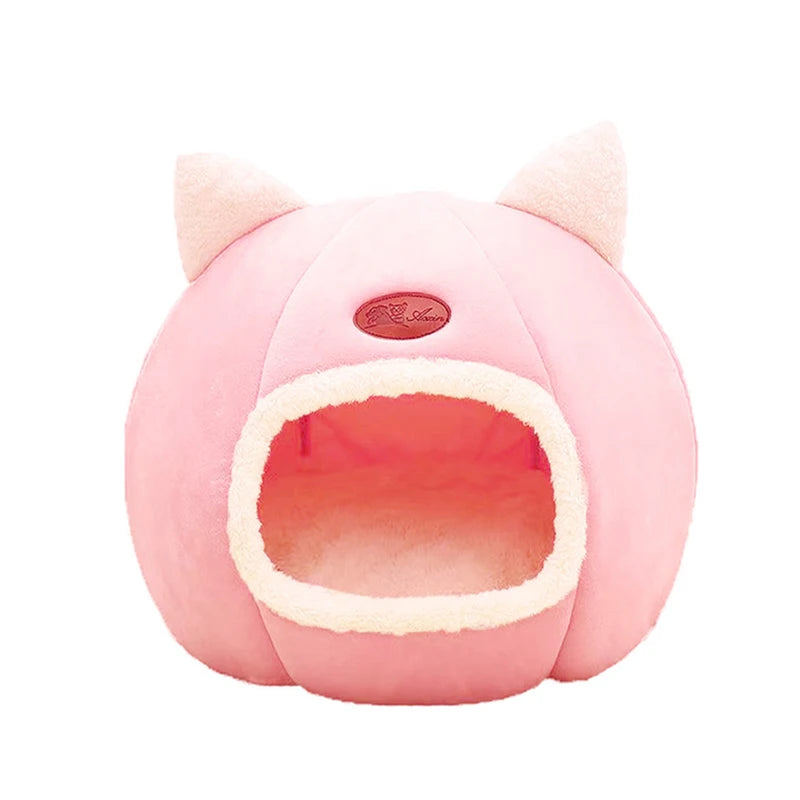 Winter Comfort Cat Bed & Small Dog House