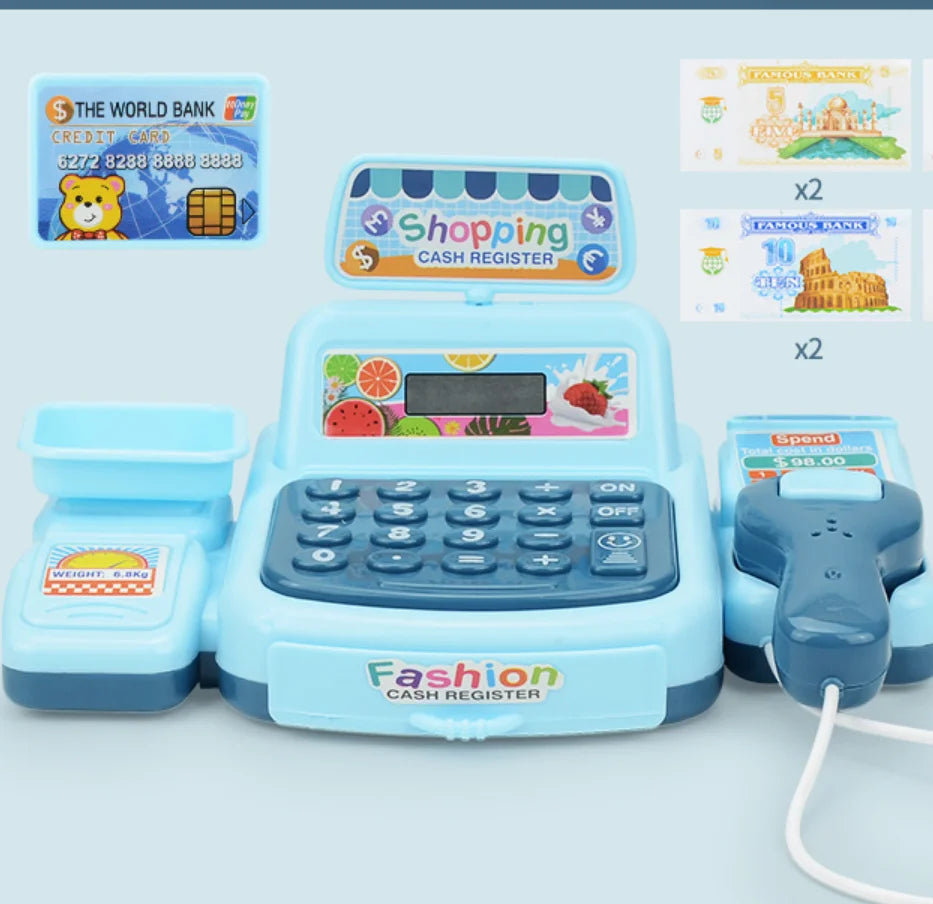 Interactive Cashier Toy Register Play Set