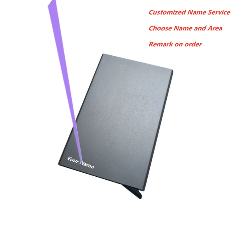 Minimalist Anti Theft Card Holder